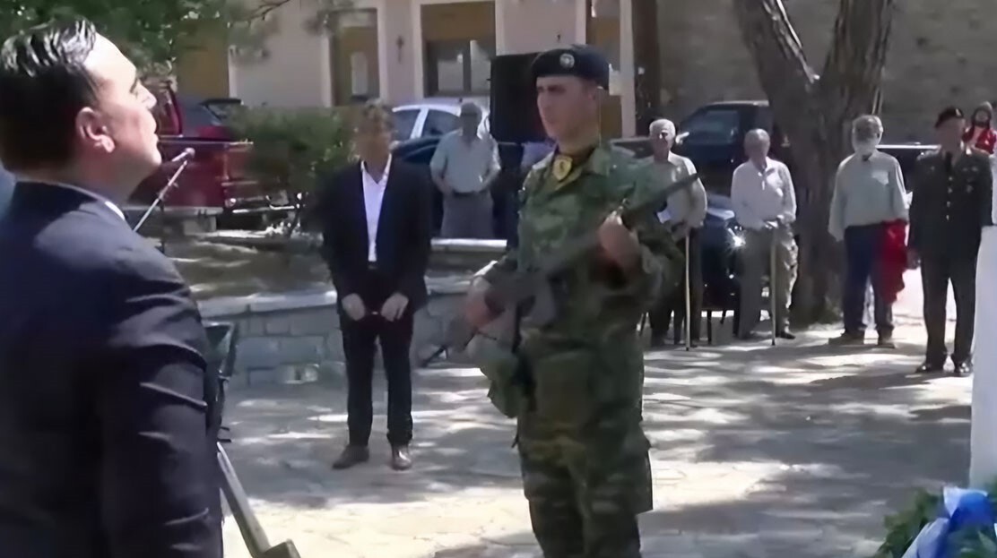 Ο Αντιπ. Λακωνίας στην εκδήλωση μνήμης του Ολοκαυτώματος των Αγίων Αναργύρων