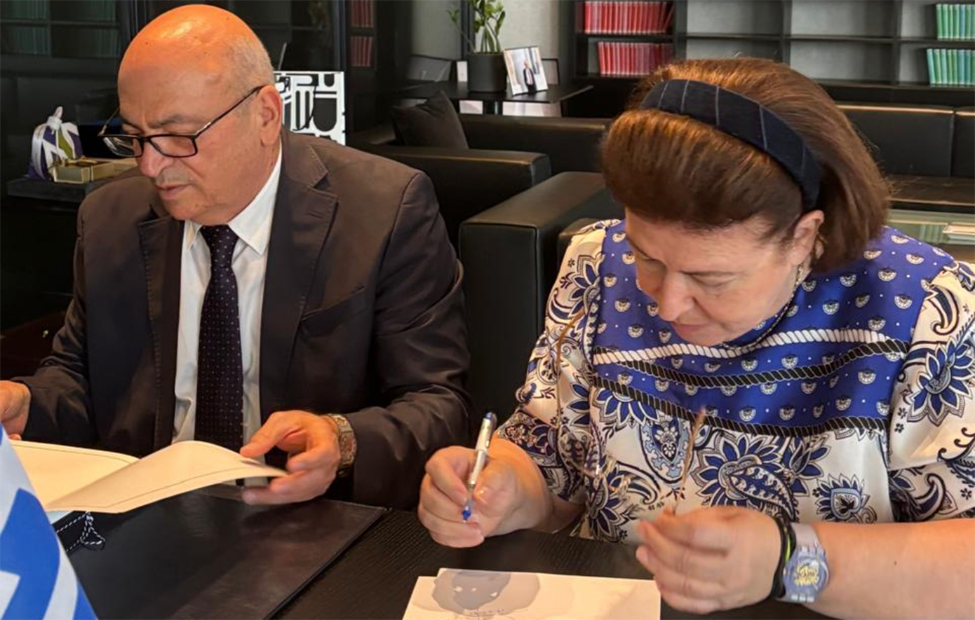 Συνάντηση Μενδώνη με τον Παλαιστίνιο υπουργό Τουρισμού: Στο επίκεντρο η διάσωση και αξιοποίηση της πολιτιστικής κληρονομιάς