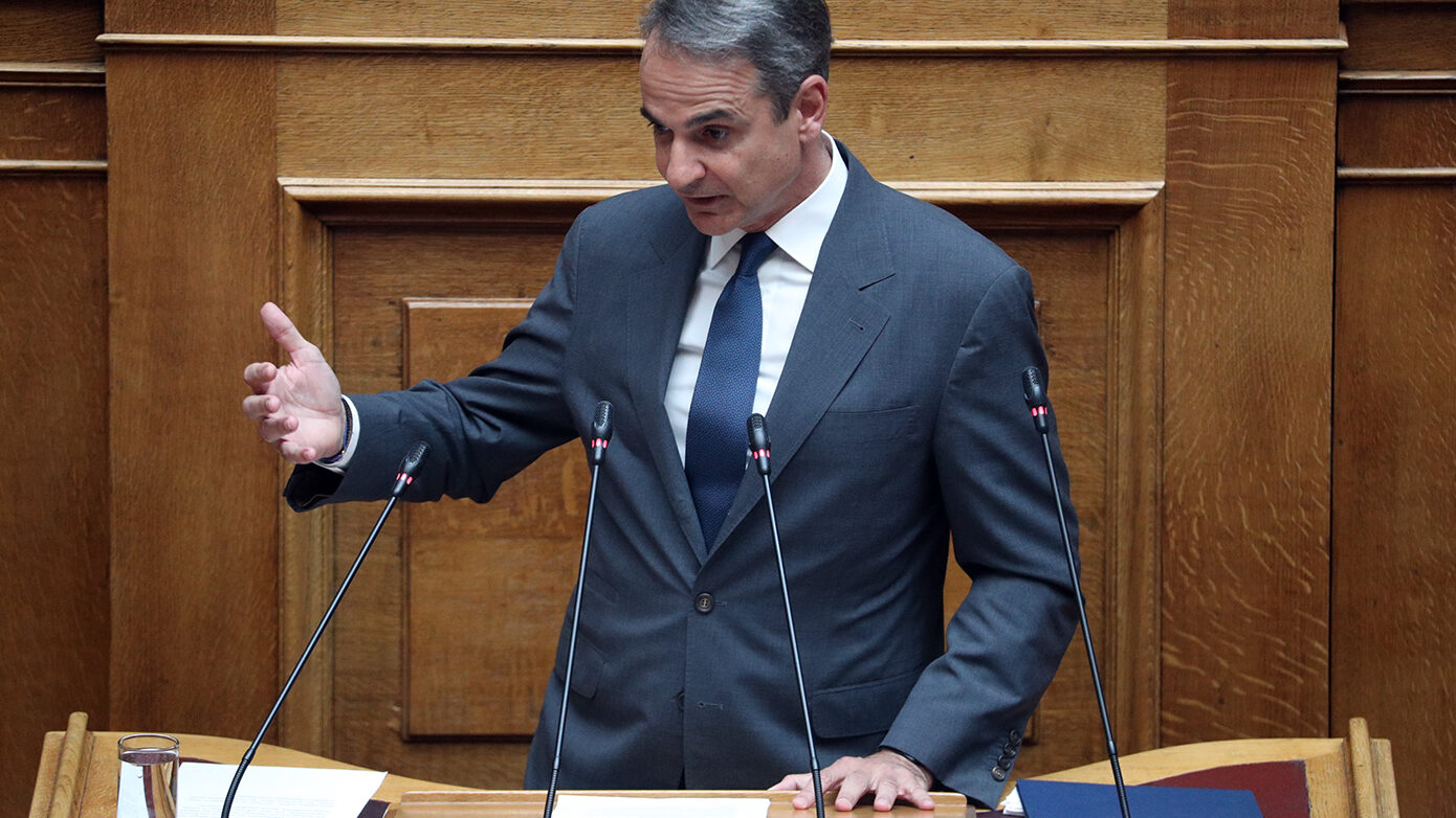 Live η παρέμβαση Μητσοτάκη στην κρίσιμη συζήτηση για την Προανακριτική Τεμπών