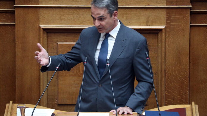 Live η παρέμβαση Μητσοτάκη στην κρίσιμη συζήτηση για την Προανακριτική Τεμπών