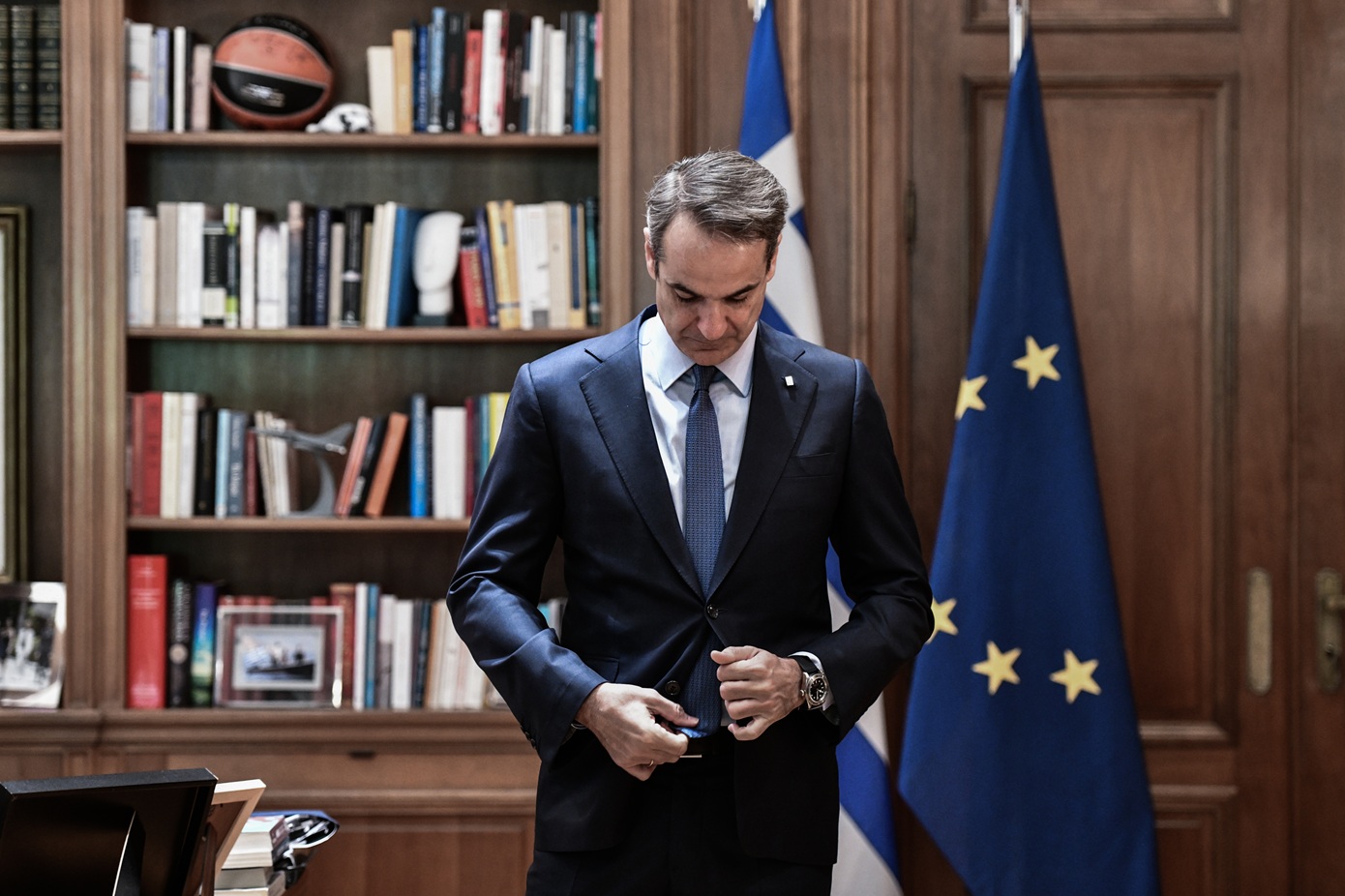 Ο Κυριάκος Μητσοτάκης τιμήθηκε στα κορυφαία βραβεία του Εμπορικού και Βιομηχανικού Επιμελητηρίου Αθηνών