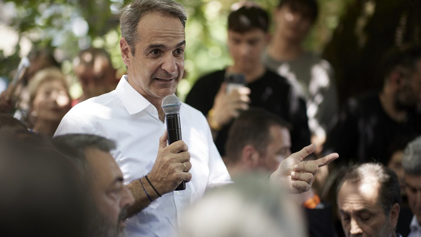 Κυριάκος Μητσοτάκης από τη Θεσσαλονίκη: Διαλύθηκε το παραμύθι του ξυλολίου και της παράνοιας