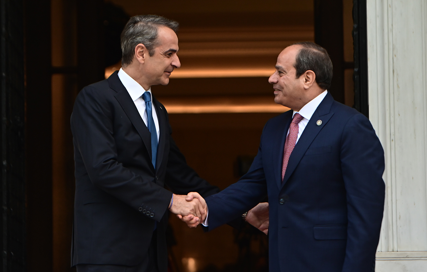 Τηλεφωνική επικοινωνία Μητσοτάκη – Αλ Σίσι: Στο επίκεντρο οι κρίσιμες εξελίξεις στη Μέση Ανατολή