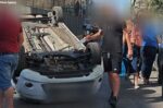 Σοβαρό τροχαίο στη λεωφόρο Ιωνίας – Τον έλεγχο του ΙΧ έχασε νεαρή οδηγός