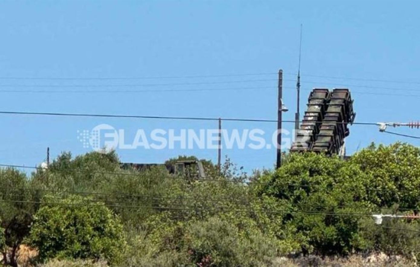 Αναπτύχθηκαν πύραυλοι Patriot στα Χανιά – Ασφαλής θόλος πάνω από την Κρήτη, δείτε φωτογραφίες