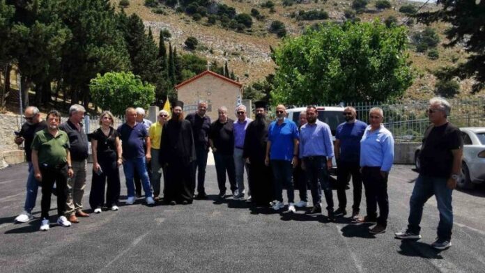 Περιφέρεια Δυτικής Ελλάδας: Ολοκληρώνονται τάχιστα οι εργασίες αναβάθμισης της πρόσβασης στην Ι.Μ. Νοτενών