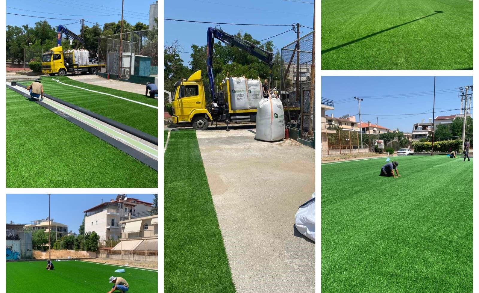 Κατασκευή νέου γηπέδου 5X5 από το Δήμο Λυκόβρυσης-Πεύκης