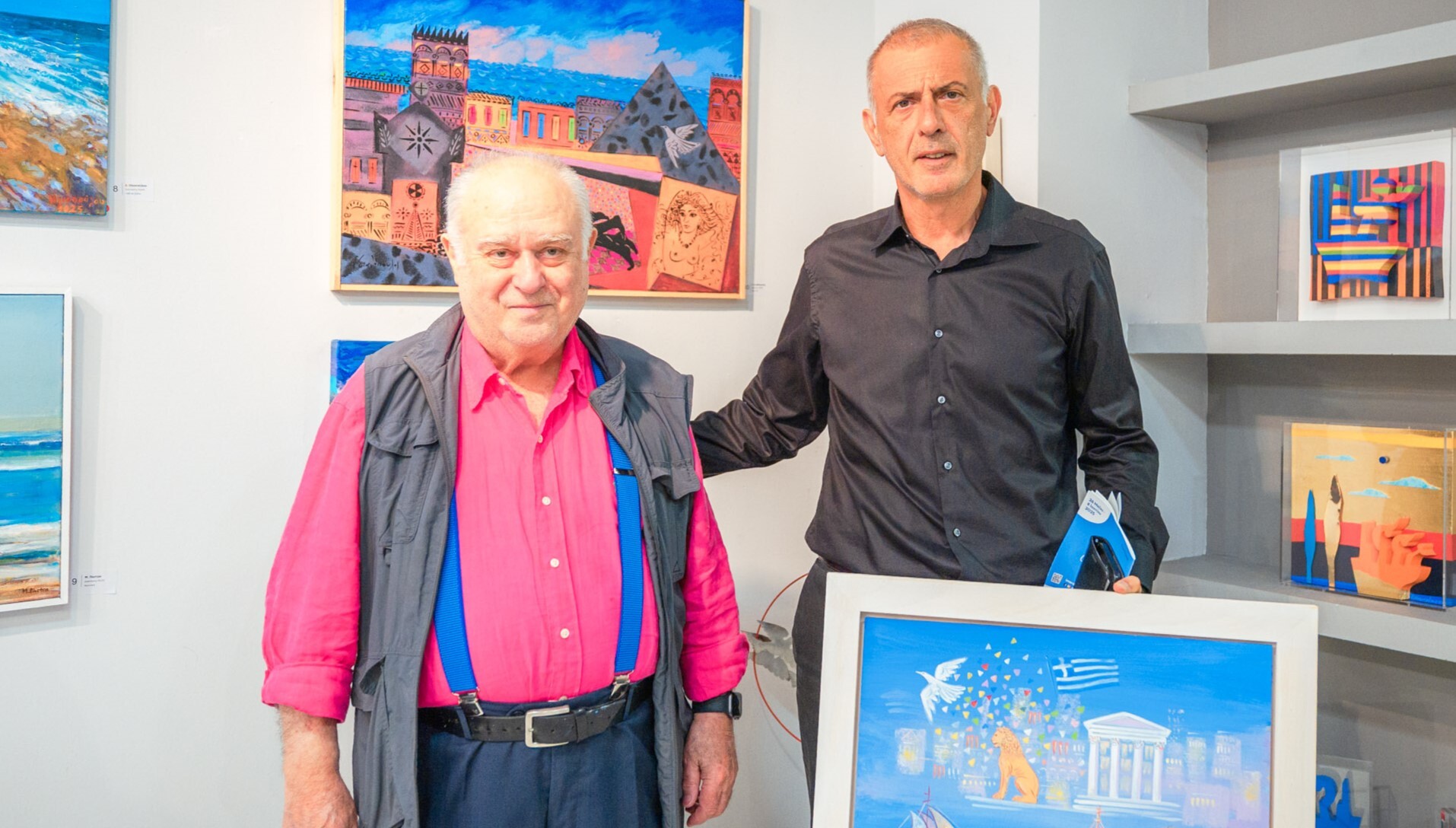 Ο Δήμαρχος Πειραιά τίμησε τα εγκαίνια της μαγευτικής έκθεσης «Θάλασσα-Θεραπαινίς Ονείρων»