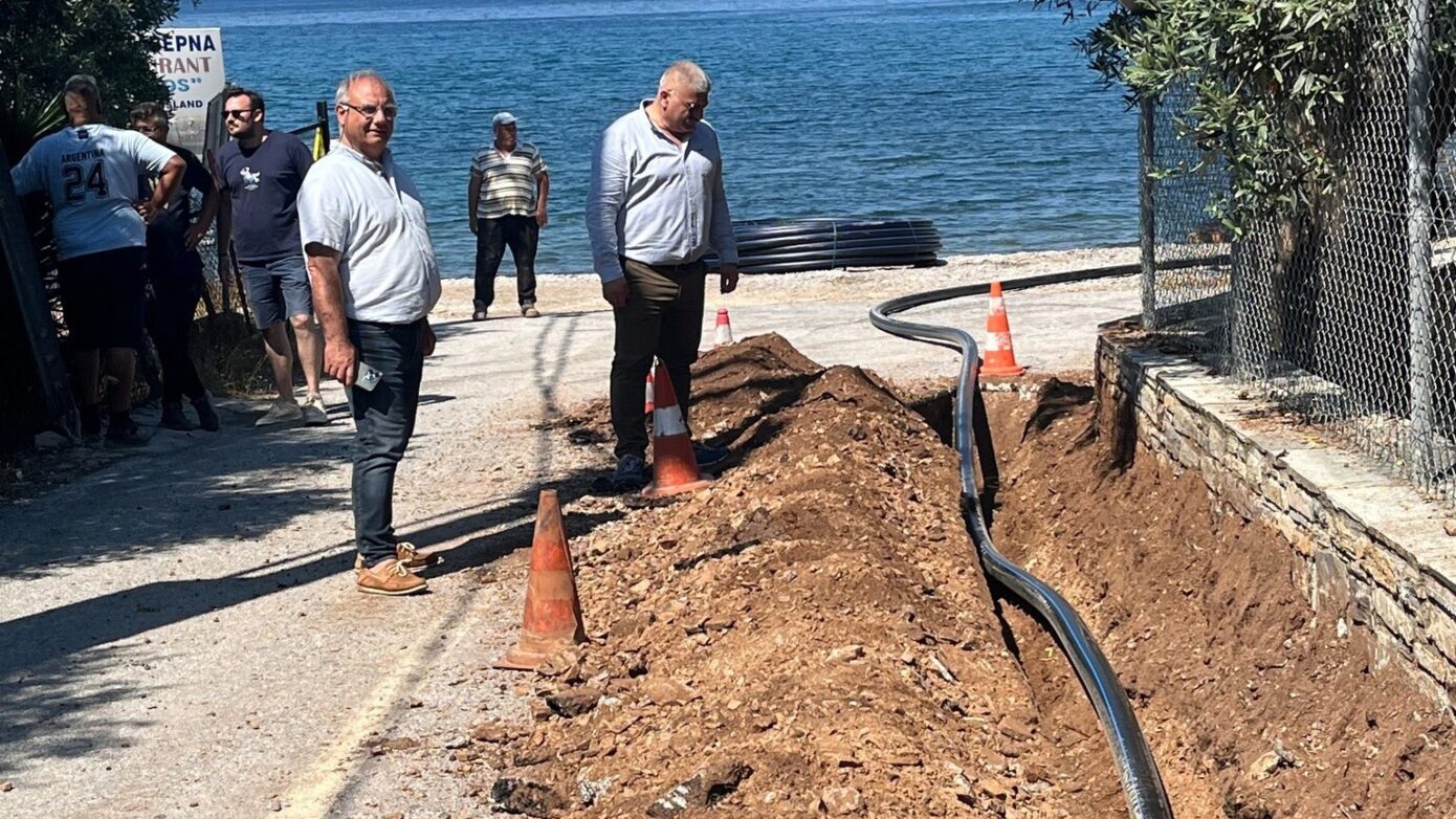 Δ.Ν. Πηλίου: Ξεκινά το μεγάλο έργο του υποθαλάσσιου αγωγού