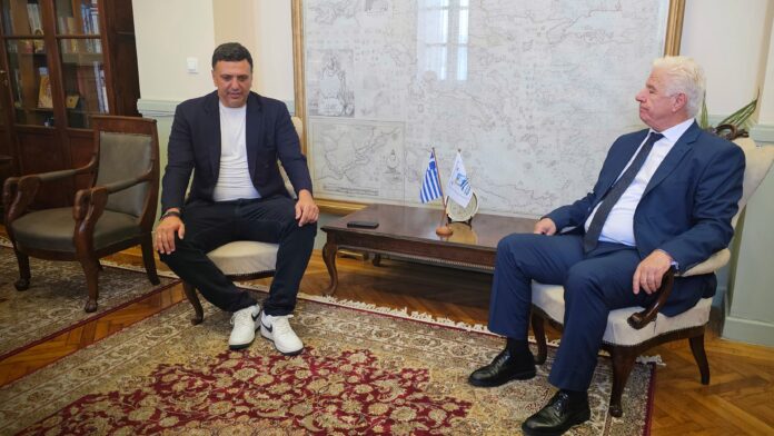 Συνάντηση κορυφής Περιφερειάρχη Ιονίων Νήσων με τον Υπουργό Ναυτιλίας