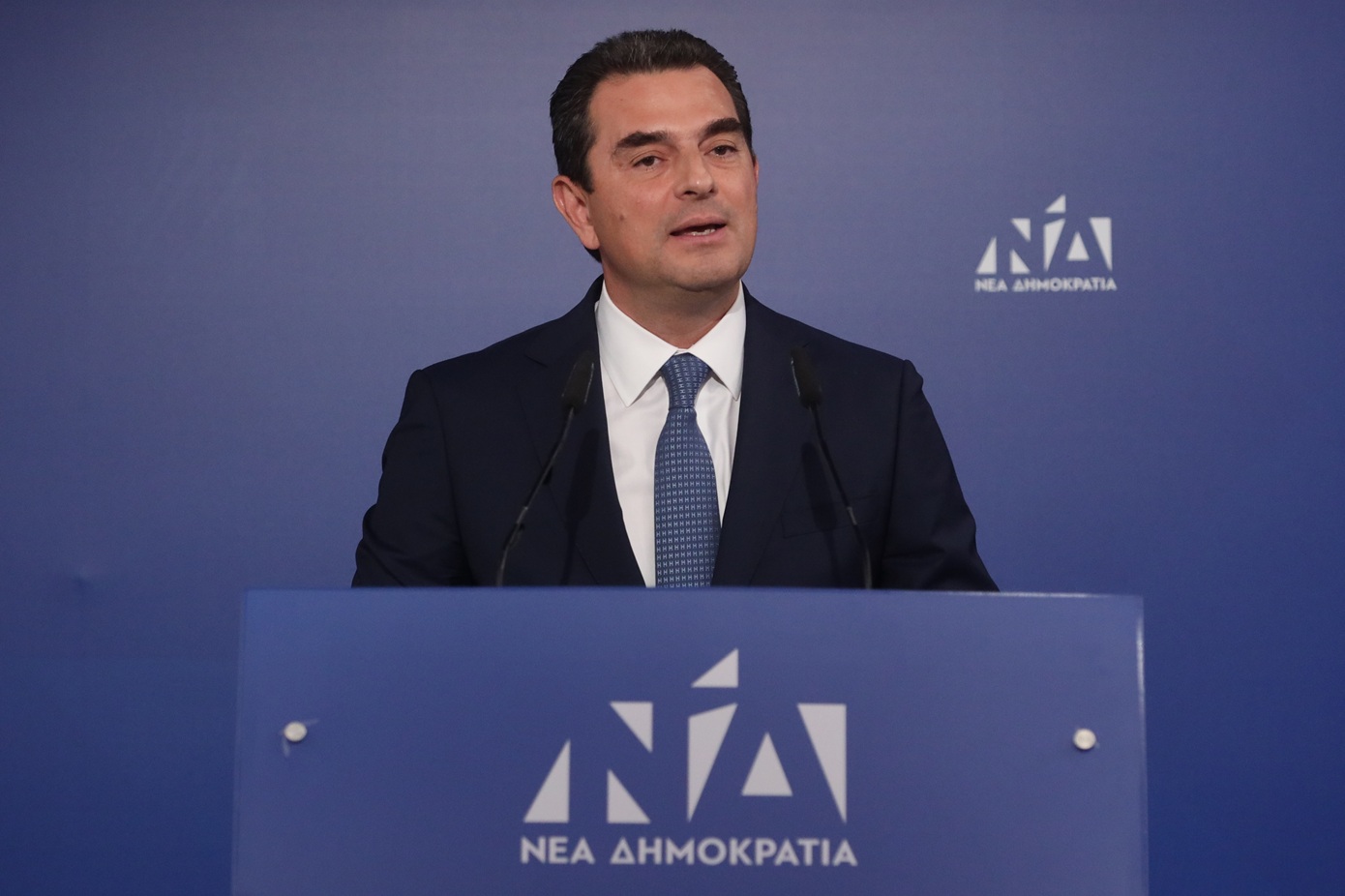 Ο Κώστας Σκρέκας αναλαμβάνει γραμματέας της ΝΔ: «Σε αυτό το ταξίδι δεν περισσεύει κανείς και είναι το χρέος μας προς το μέλλον»