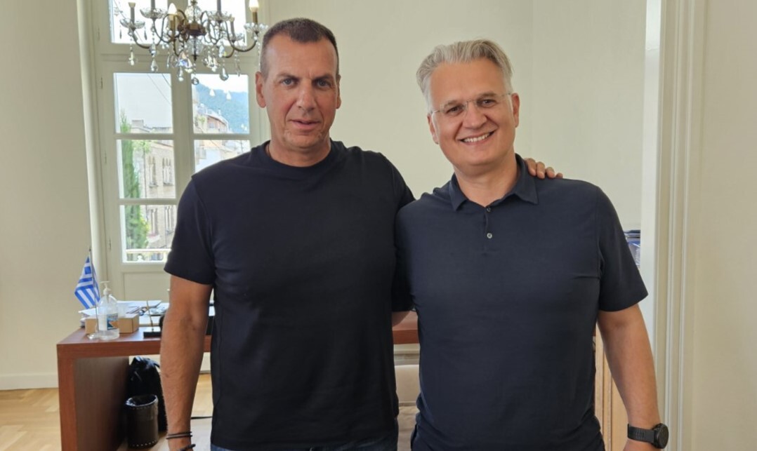 Συνάντηση κορυφής Δημάρχου Σπάρτης με Περιφερειάρχη Πελοποννήσου
