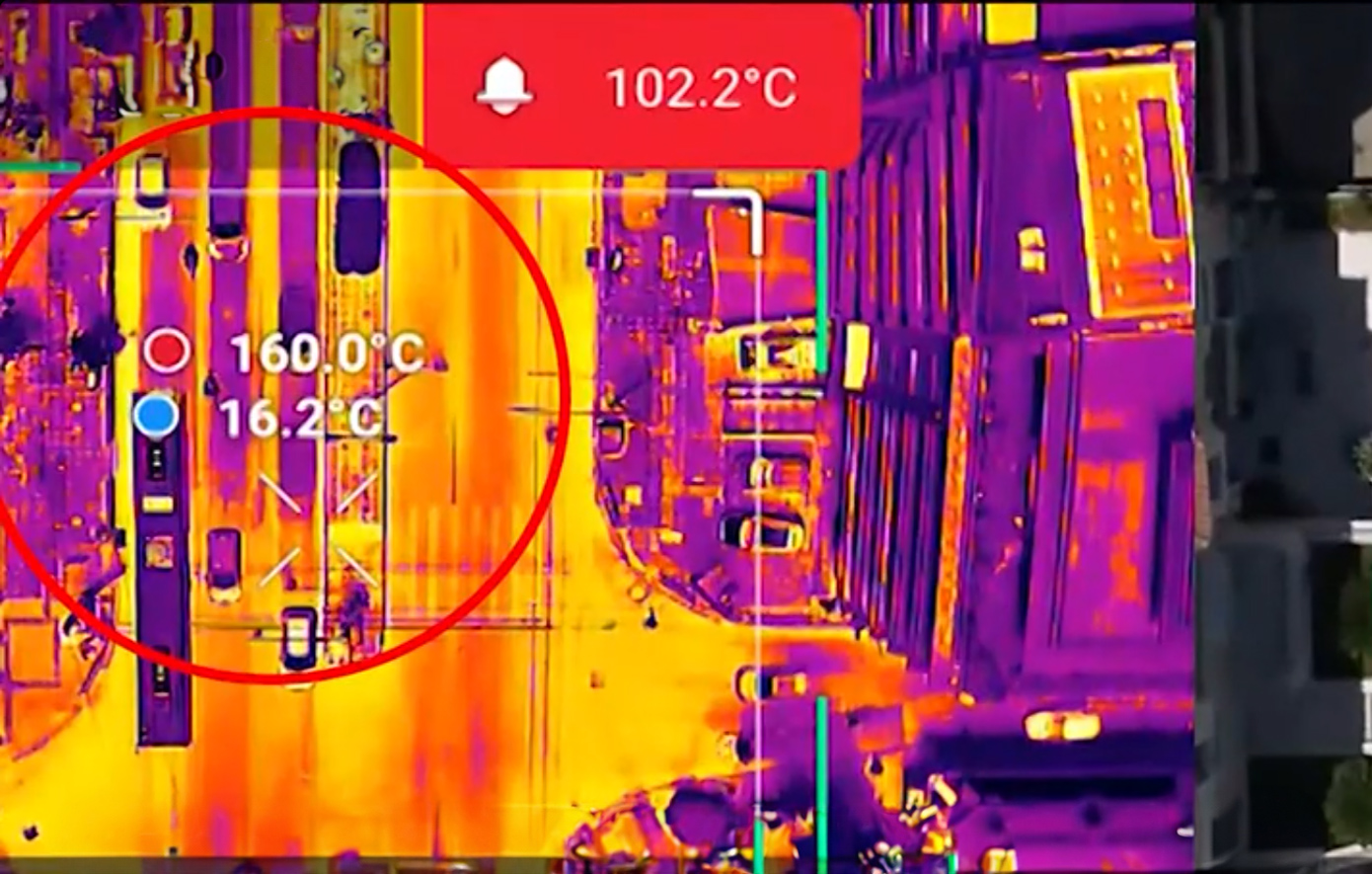 Καύσωνας: 160°C «έπιασε» οροφή λεωφορείου στην καρδιά της Αθήνας