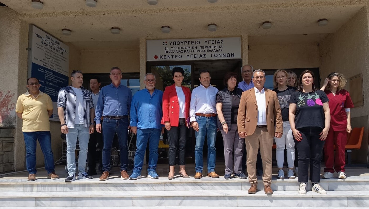 Μαραθώνιο επισκέψεων στα Κέντρα Υγείας εγκαινίασε η Περιφέρεια Θεσσαλίας