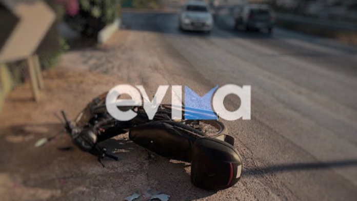 Αυτοκίνητο παρέσυρε μηχανή στη Χαλκίδα και εγκατέλειψε τον τραυματία – Στο νοσοκομείο ο μοτοσικλετιστής
