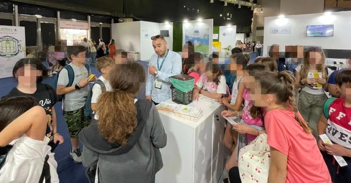 Δεκάδες μαθητές από τα Βριλήσσια εντυπωσιάστηκαν στην «Αttica Green Expo»
