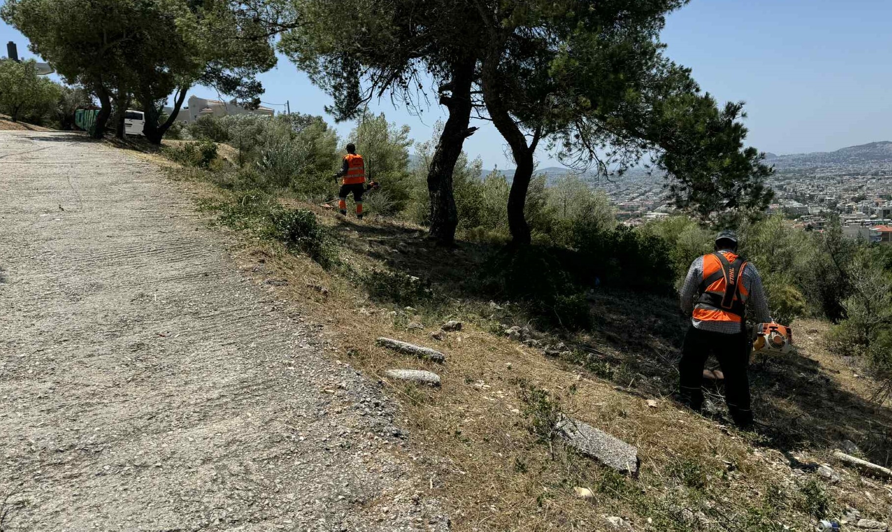 Θωράκιση με ζώνες πυροπροστασίας από τον Δήμο Βριλησσίων