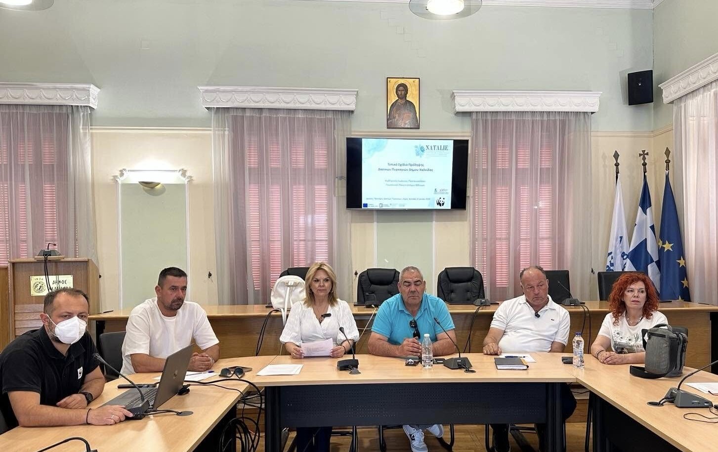 Αποκαλύφθηκε το καινοτόμο σχέδιο θωράκισης από πυρκαγιές για τον Δήμο Χαλκιδέων