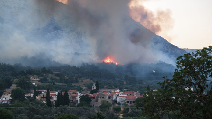 Γεωργιανή οικιακή βοηθός που κάπνιζε προκάλεσε καταστροφική πυρκαγιά στη Χίο