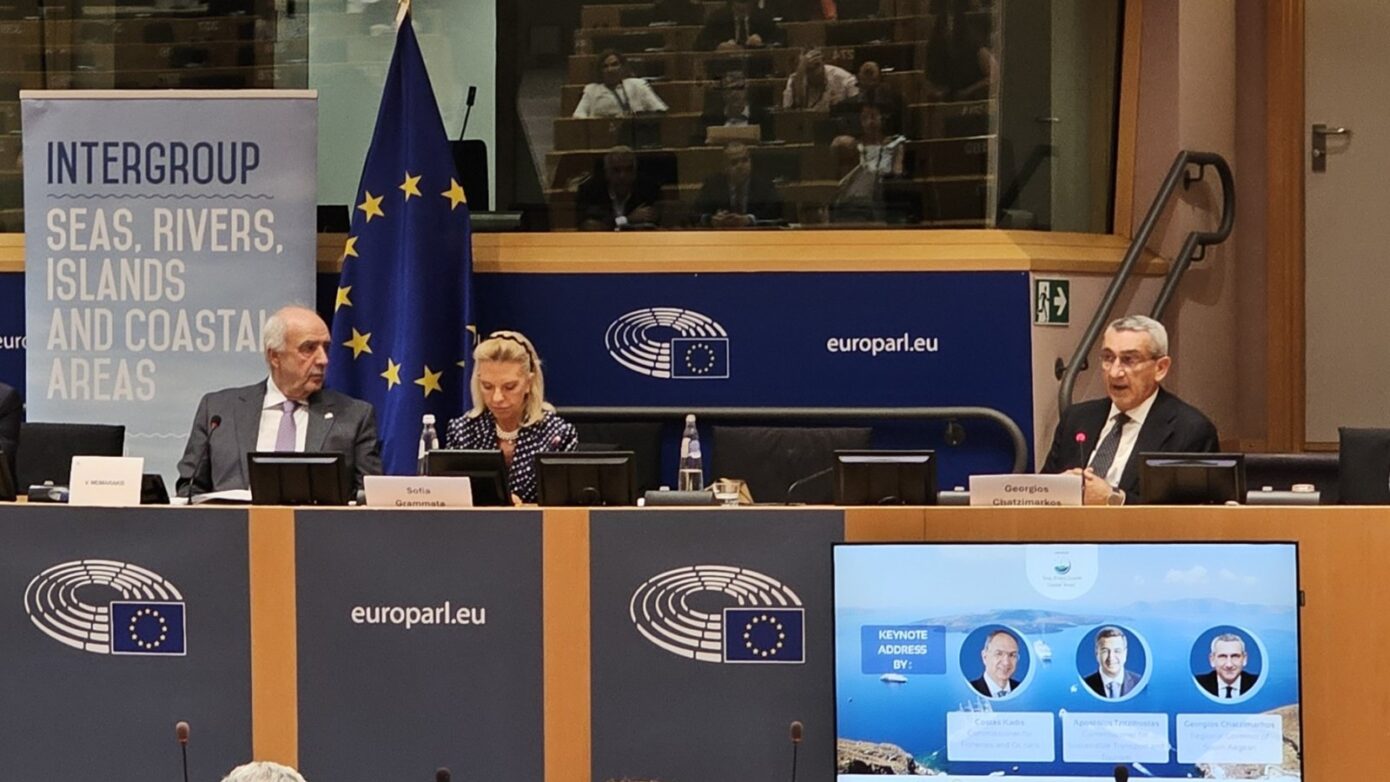 Γ. Χατζημάρκος: Απαιτούμε από την ΕΕ να αντιμετωπίσει τα νησιά ως εργαστήρια του μέλλοντος της Ευρώπης