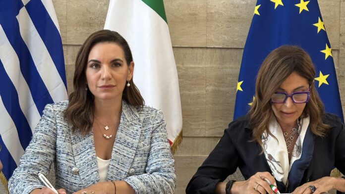 Συμφωνία συνεργασίας Ελλάδας – Ιταλίας στον τουρισμό υπέγραψε η Όλγα Κεφαλογιάννη στη Ρώμη