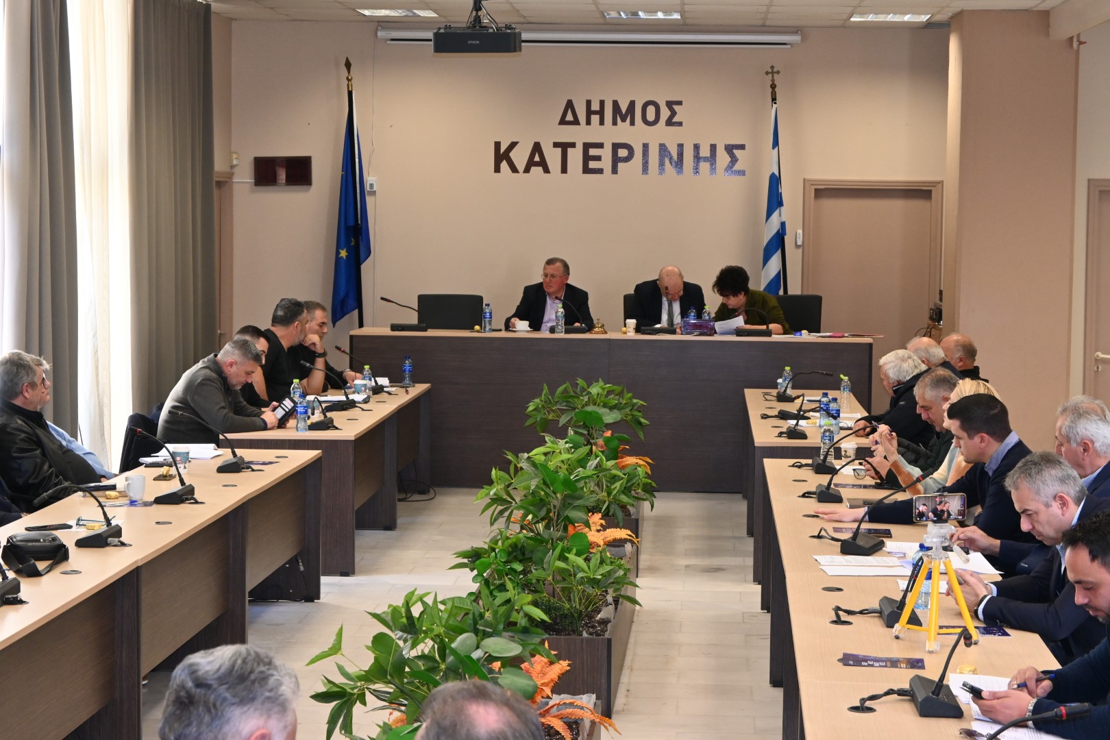 Ο δήμαρχος Κατερίνης Ι. Ντούμος ανέθεσε καθήκοντα σε νέους Αντιδημάρχους