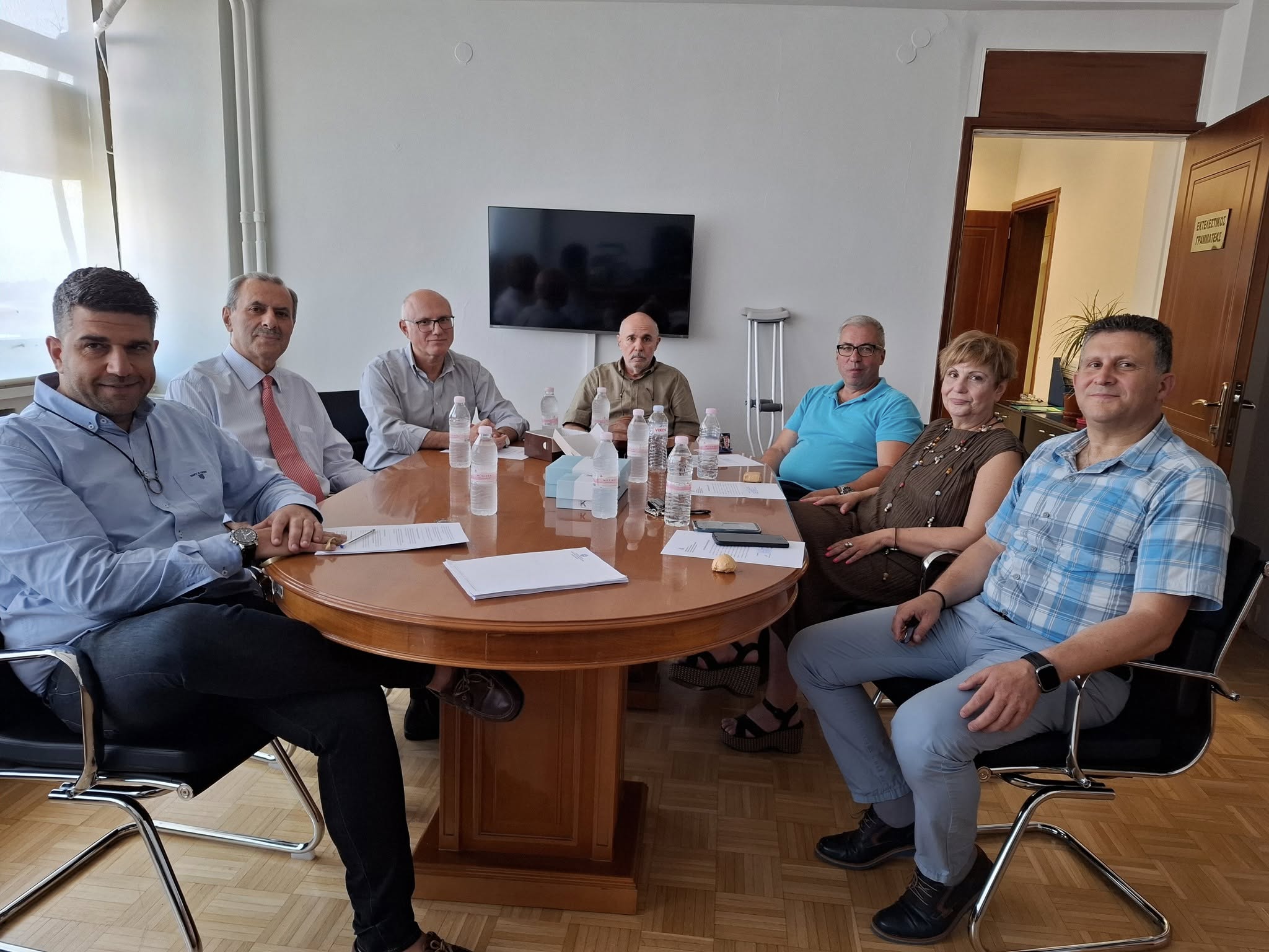 Περιφέρεια Δυτικής Μακεδονίας: Πρώτη συνάντηση Εκτελεστικού Γραμματέα με τους έξι νέους Γενικούς Διευθυντές