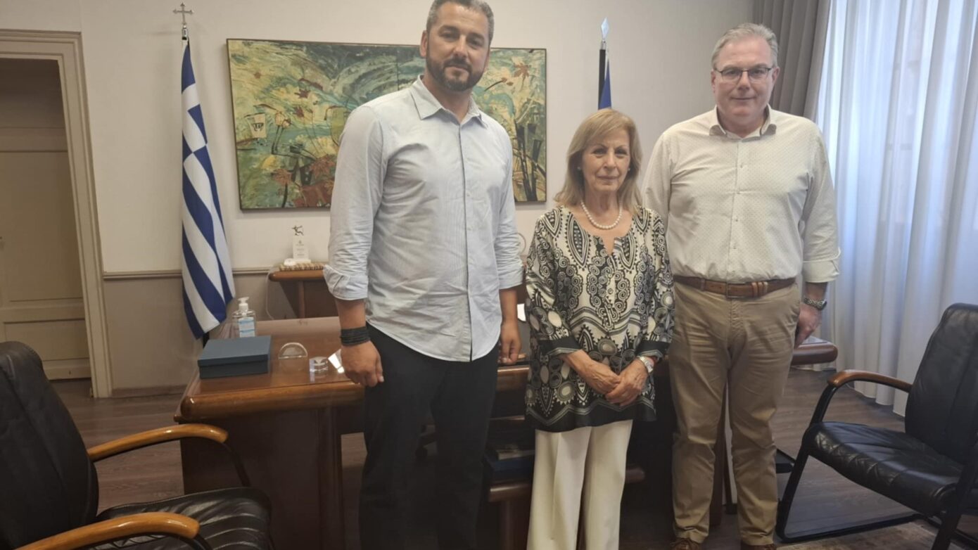 Κρίσιμη συνάντηση της Περιφερειάρχη Αθηνά Αηδονά με τον δήμαρχο Χαλκηδόνος