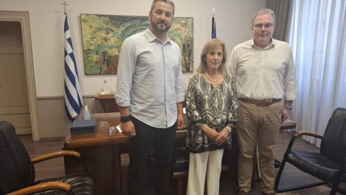 Κρίσιμη συνάντηση της Περιφερειάρχη Αθηνά Αηδονά με τον δήμαρχο Χαλκηδόνος