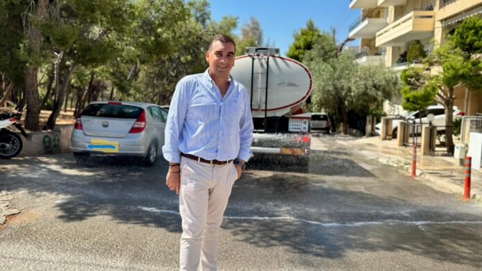 Γ. Κωνσταντάτος: Δροσίζουμε τις περιοχές, φτιάχνουμε μικροκλίμα ανακούφισης