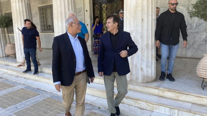 Σύσκεψη Χρυσοχοΐδη – Καννή: Ενδυνάμωση της ΟΠΚΕ με κέντρο δράσης τον Πύργο και το Κατάκολο