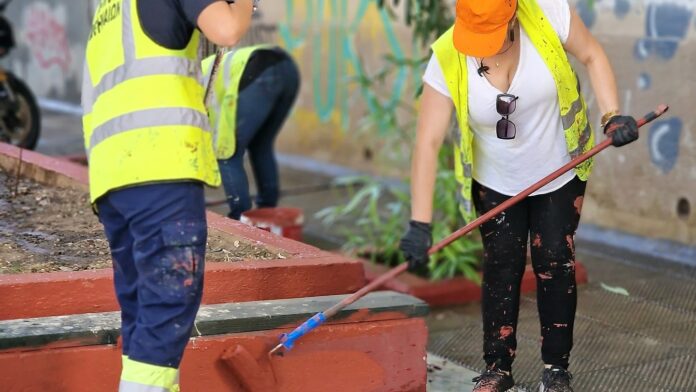 Ρωξάνη Μπέη – Μεταξουργείο: Καθαριότητα και περιποίηση στη συνοικία