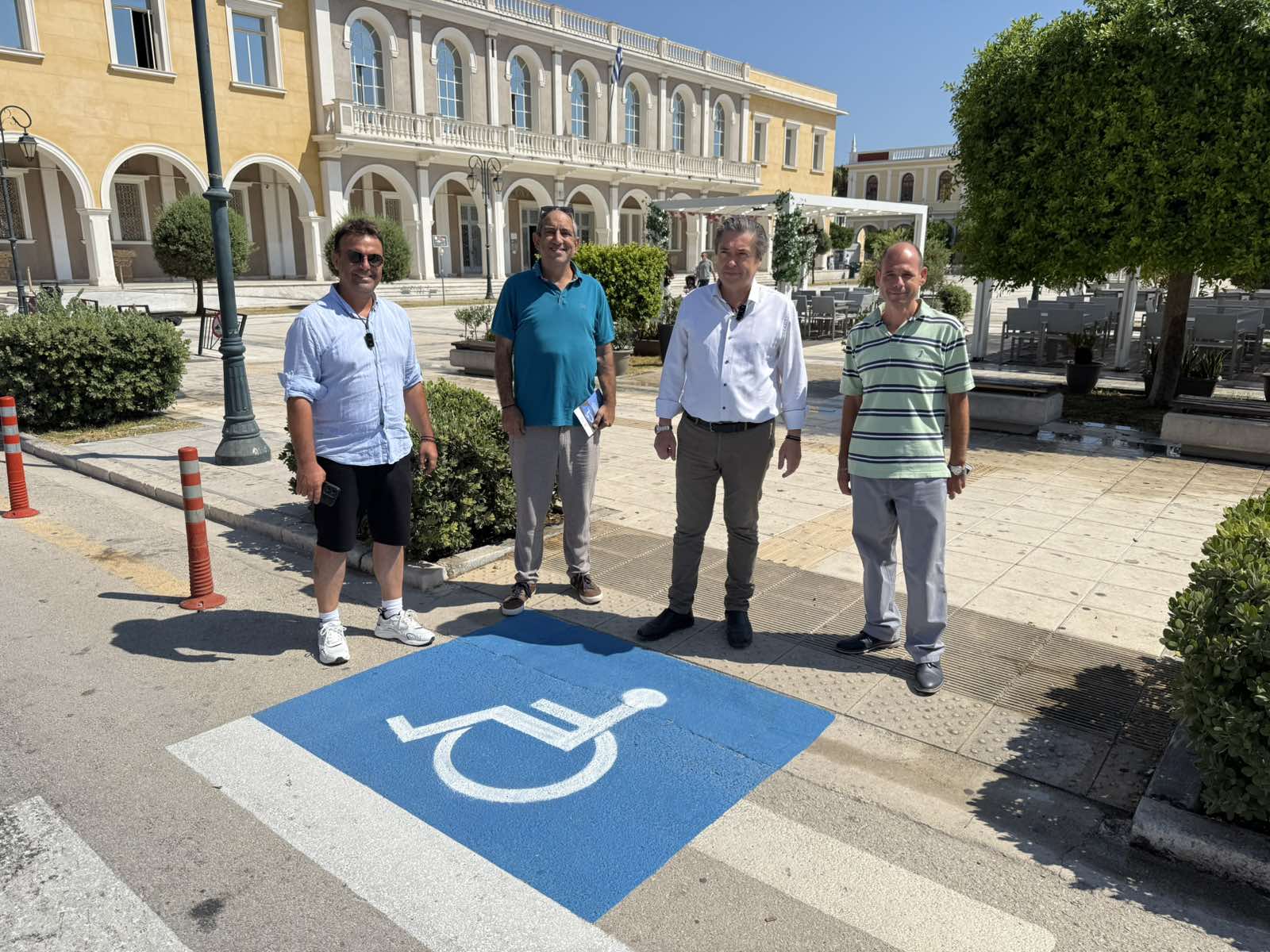 Δ. Ζακύνθου: Επιπλέον θέσεις στάθμευσης και ράμπες ΑμεΑ – Τιμή στην αναπηρία