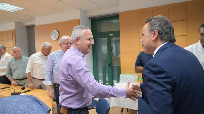 Ο Πρόεδρος του Ι.Τ.Α στη σύσκεψη της πολιτικής ηγεσίας του ΥΠΕΝ με την ΠΕΔΑ