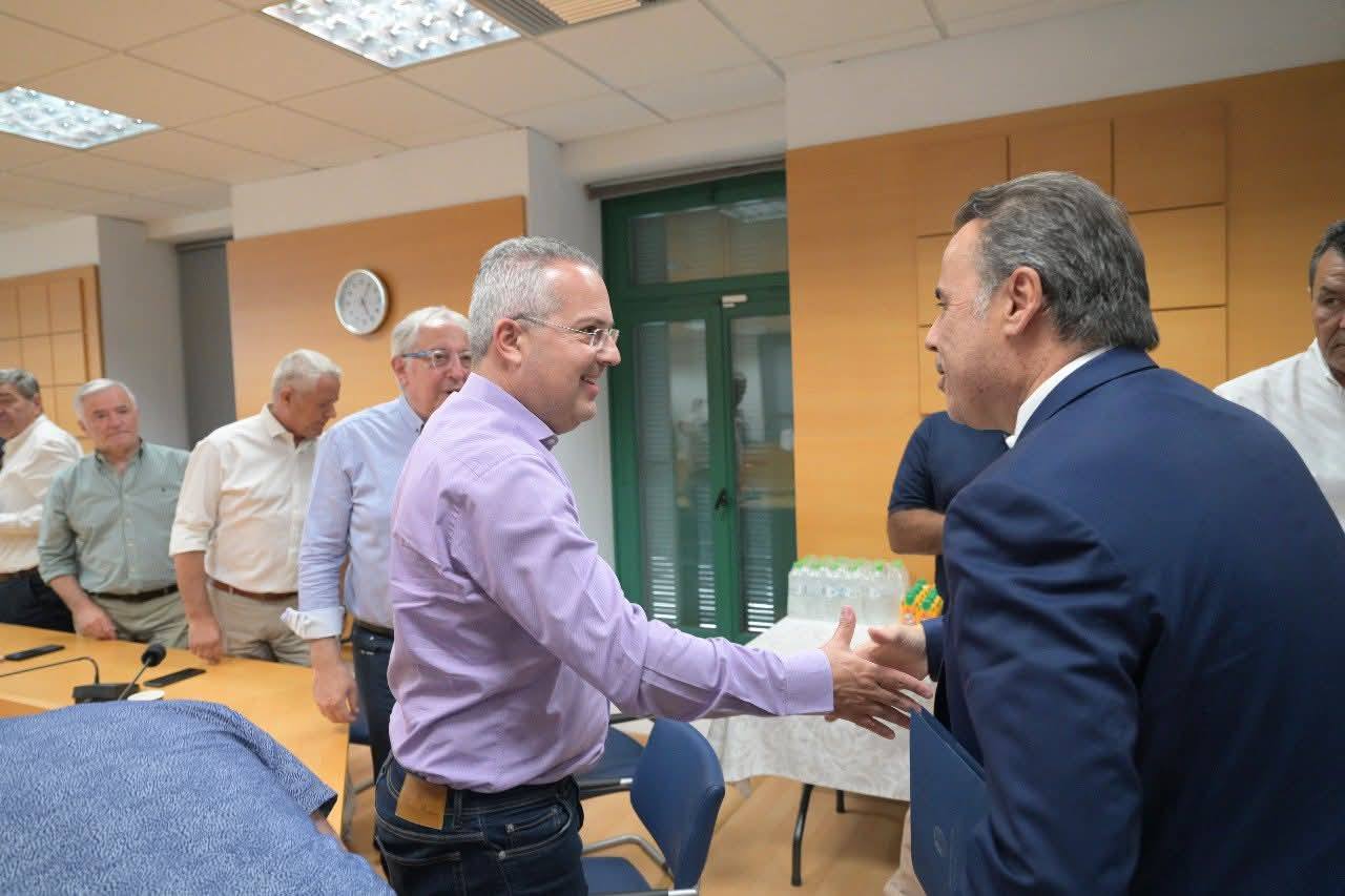 Ο Πρόεδρος του Ι.Τ.Α στη σύσκεψη της πολιτικής ηγεσίας του ΥΠΕΝ με την ΠΕΔΑ