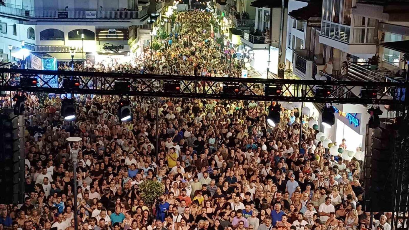 Χαμός και ζωντάνια στη Λευκή Νύχτα της Ελευθερούπολης
