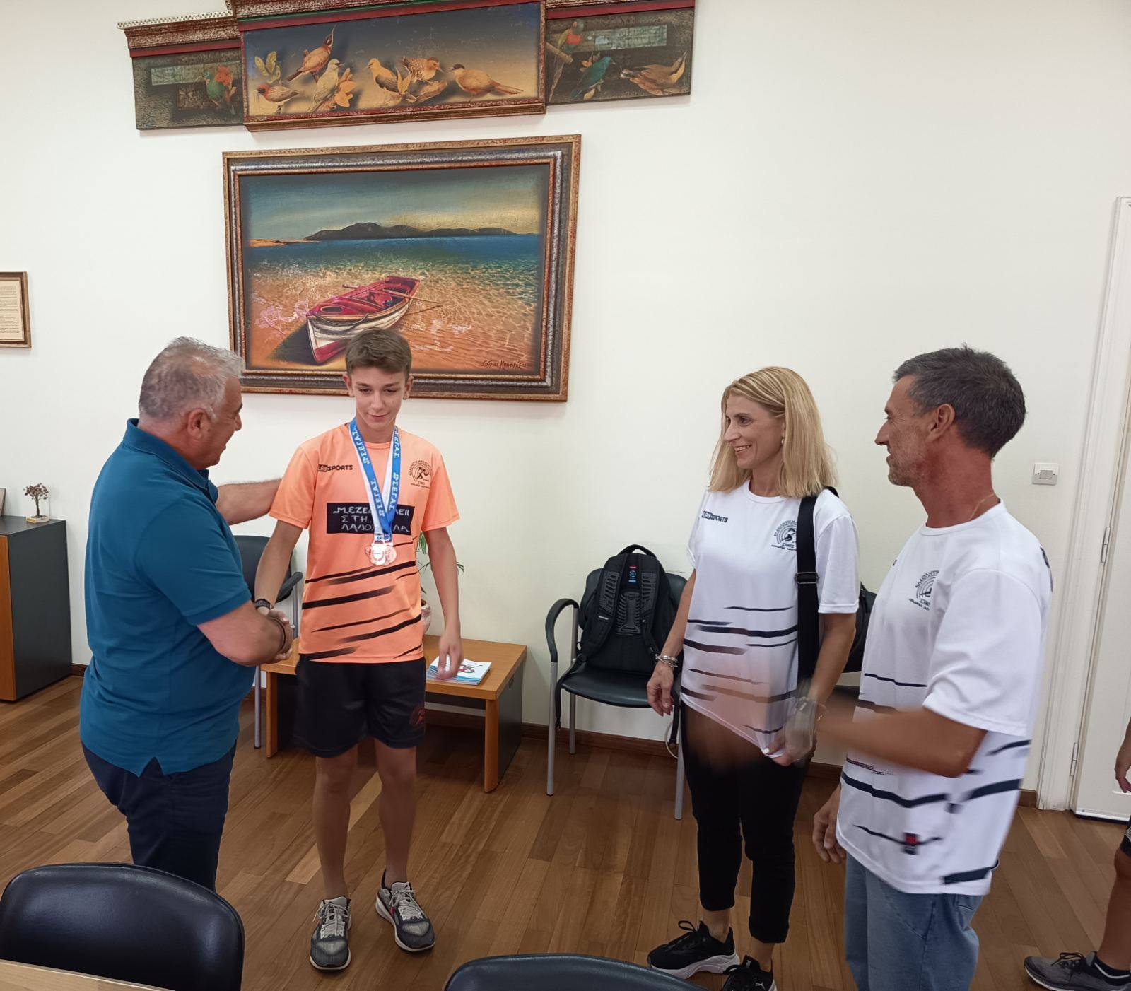 Δήμαρχος Αιγιαλείας: “Συνεχίζουμε να ενισχύουμε τα παιδιά μας που διακρίνονται”