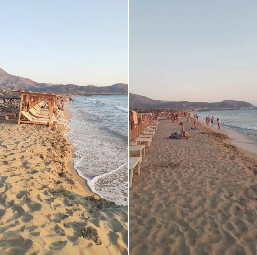 Φαλάσαρνα: Ξαπλώστρες πάνω στο κύμα, πάρτι και… καλοκαιρινή ασυδοσία σε προστατευμένη περιοχή