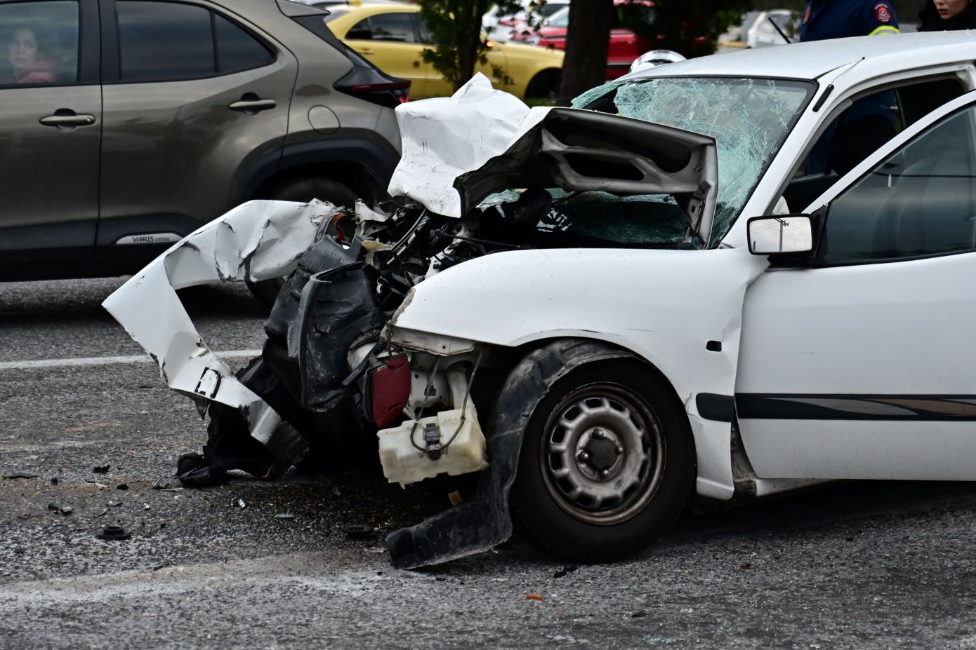 Σύγκρουση έξι οχημάτων στην Περιφερειακή Οδό Θεσσαλονίκης