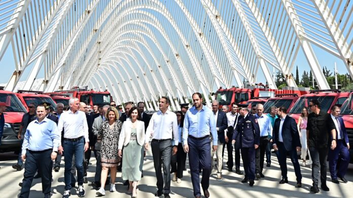 Ο Γιάννης Κεφαλογιάννης και η Επίτροπος Ε.Ε. Χατζά Λαμπιμπ επισκέπτονται το Εκπαιδευτικό Κέντρο Πυροσβεστικής στη Νέα Μάκρη
