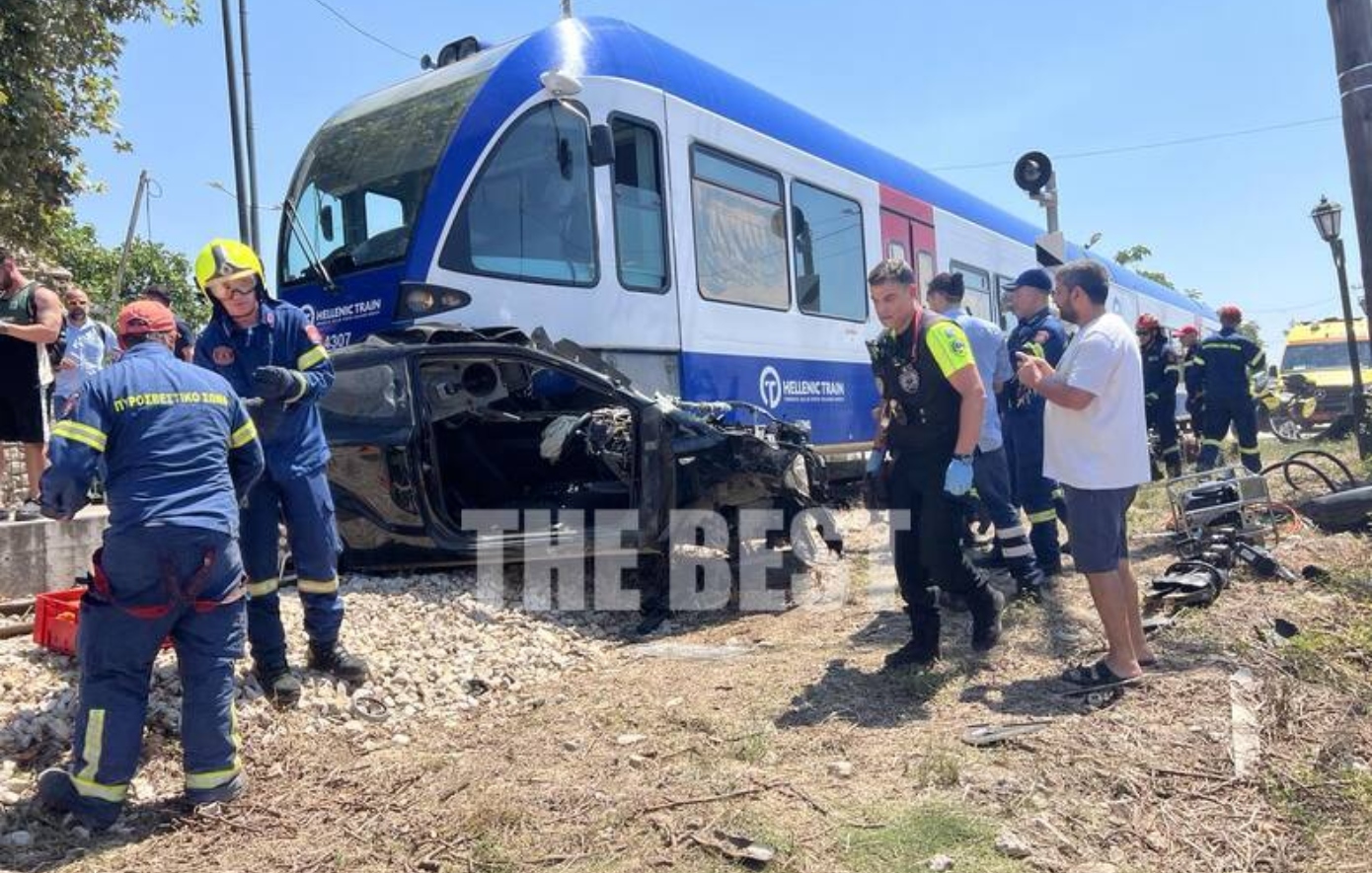 Βίντεο καταγράφει τη στιγμή της σύγκρουσης ΙΧ με Προαστιακό στην Πάτρα – Hellenic Train: Ο οδηγός αγνόησε τη διάβαση