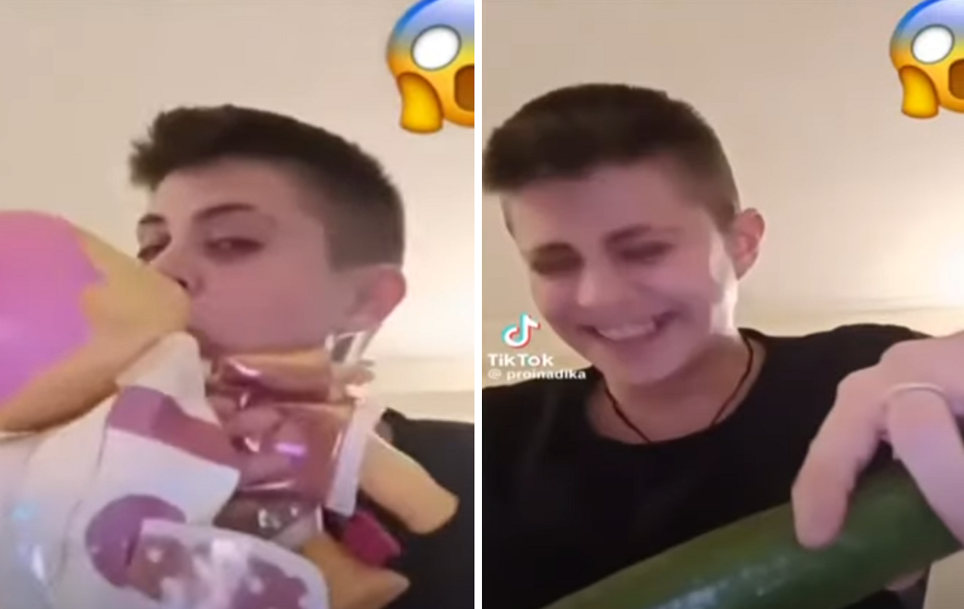 Οι ξεκαρδιστικές στιγμές της Μουρτζούκου με μωρά και αγγούρια στο TikTok δηλώνοντας «αθώα»