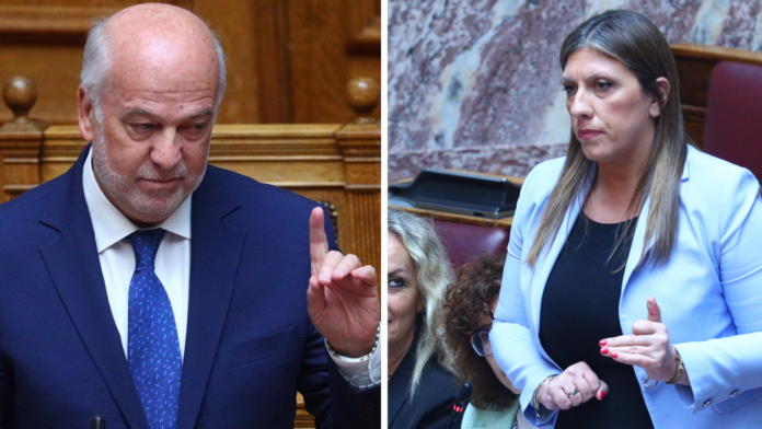 Έντονη αντιπαράθεση στη Βουλή: Ο Φλωρίδης καταγγέλλει την Κωνσταντοπούλου για «αποδοχή συκοφαντιών απατεώνων»