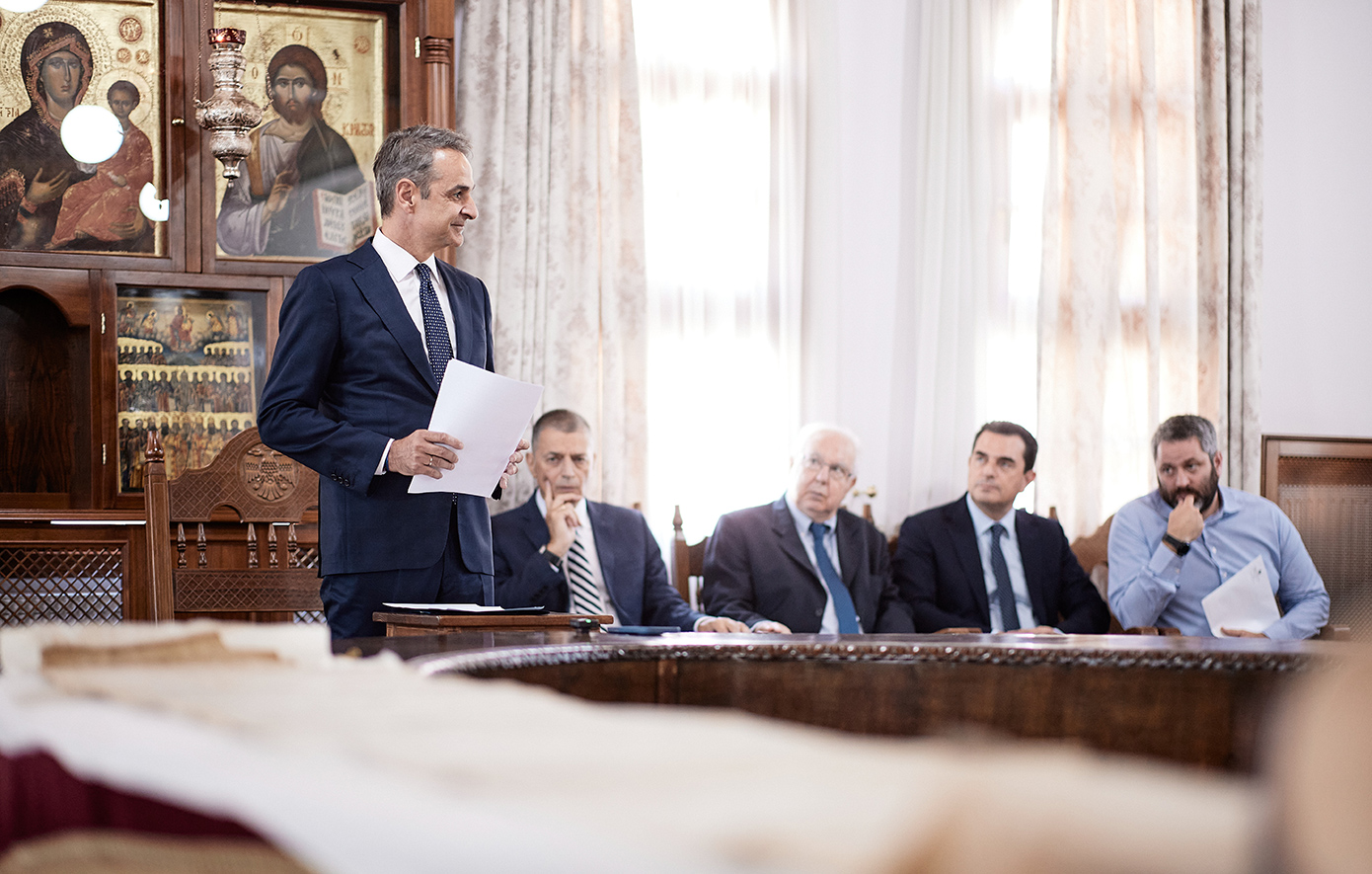 Μητσοτάκης: Θησαυρός με παγκόσμια ακτινοβολία το Άγιο Όρος – Τι αποκάλυψε για τη μονή Αγίας Αικατερίνης του Σινά