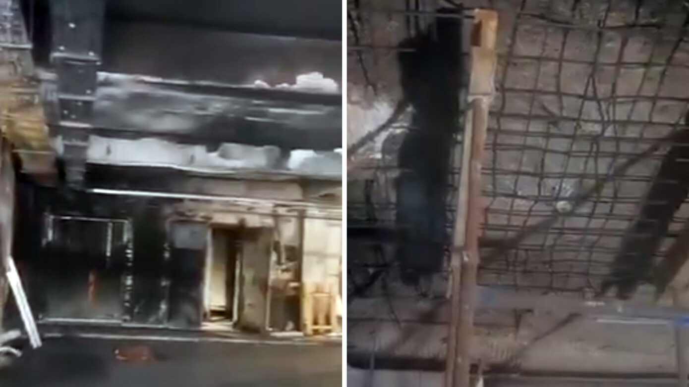 Άρχισε η επιδιόρθωση των καταστροφών από τη φωτιά στο νοσοκομείο «Άγιος Ανδρέας»