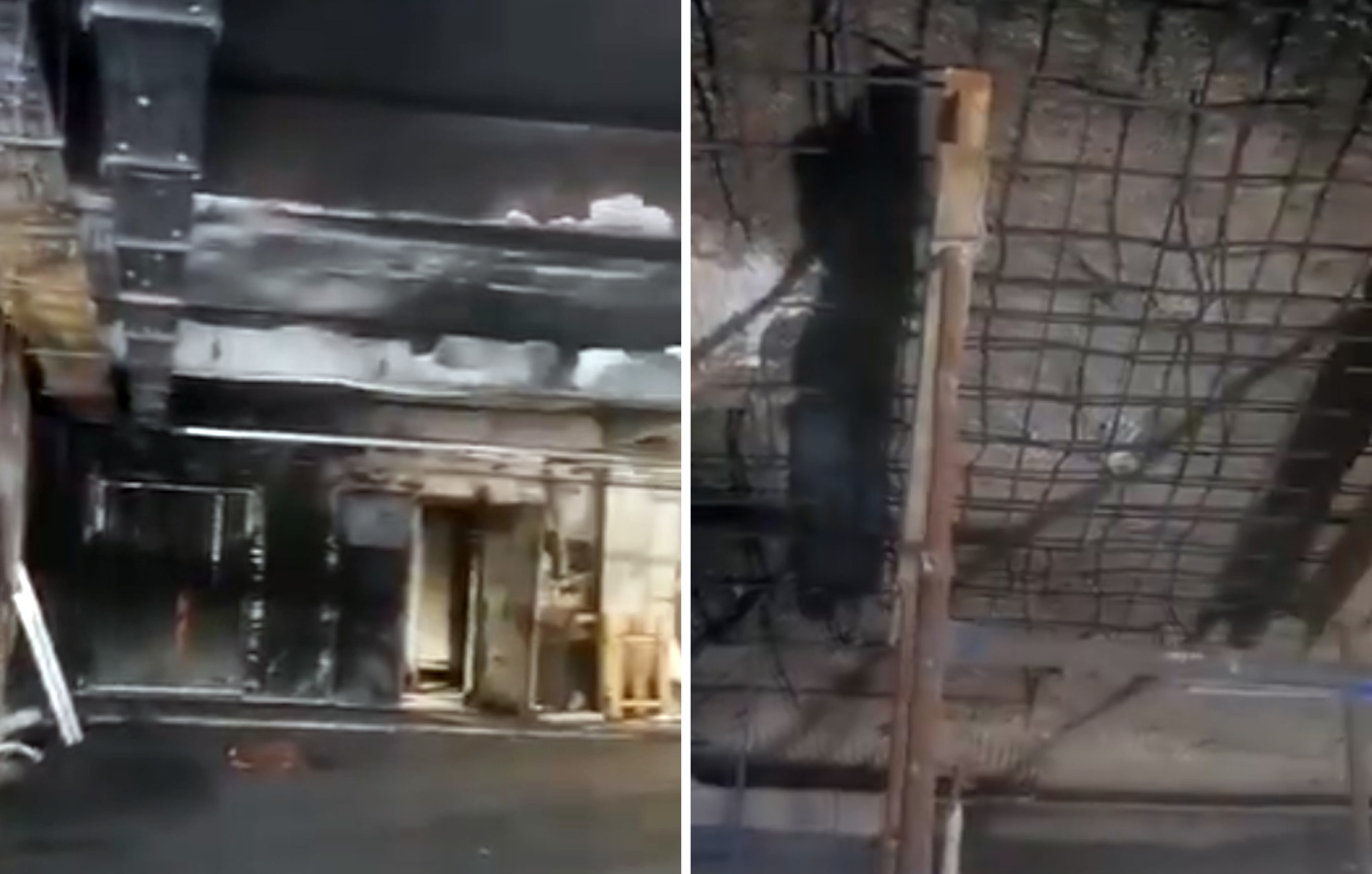 Άρχισε η επιδιόρθωση των καταστροφών από τη φωτιά στο νοσοκομείο «Άγιος Ανδρέας»