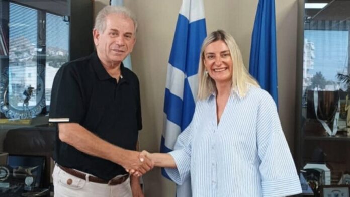“Η Αναπληρώτρια Διοικήτρια του Γ.Ν. Δυτικής Αττικής επισκέπτεται το Δημαρχείο Αιγάλεω”