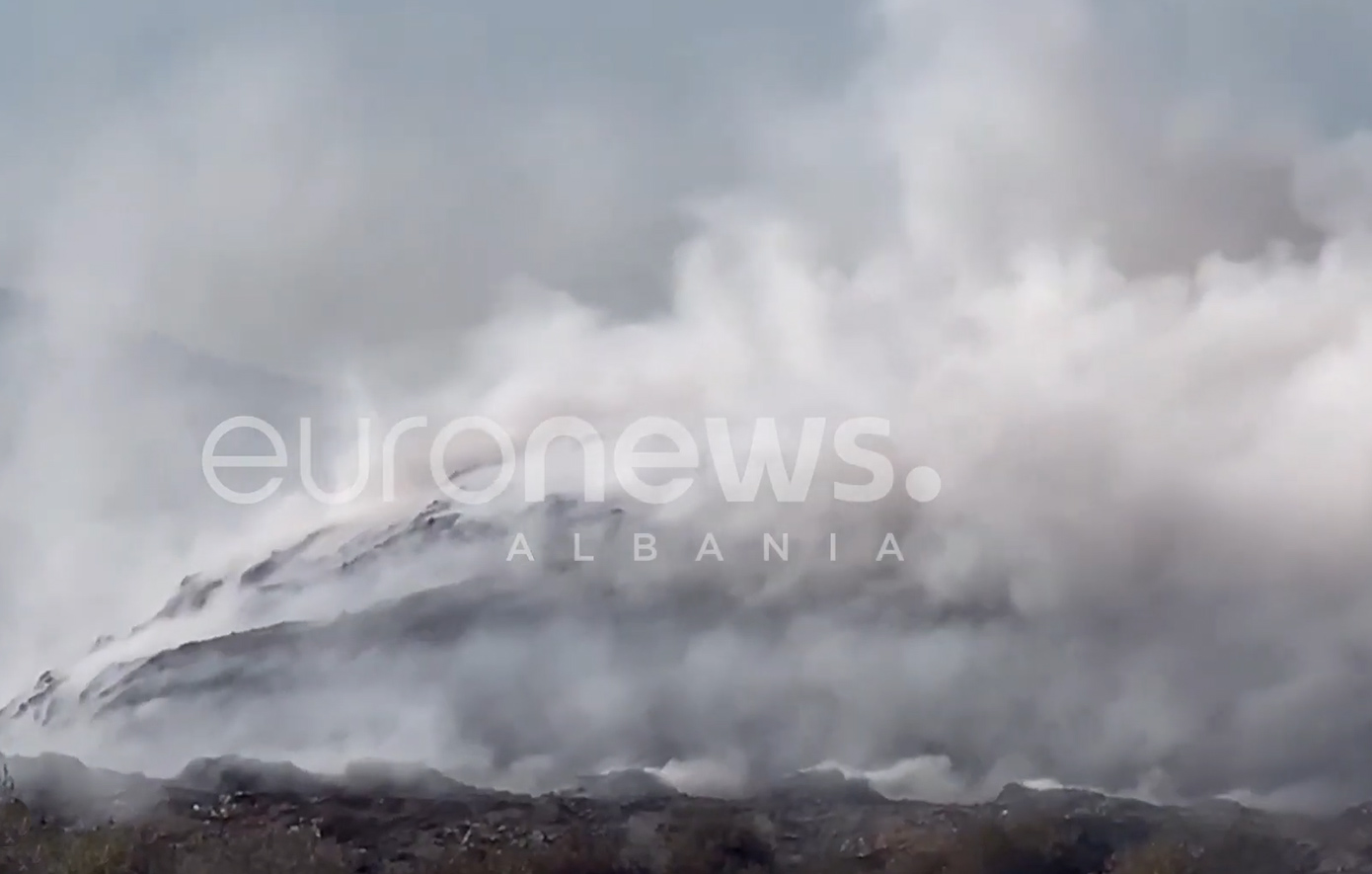 Πυρκαγιά στην Αλβανία – Οι φλόγες εισέβαλαν στο ελληνικό έδαφος
