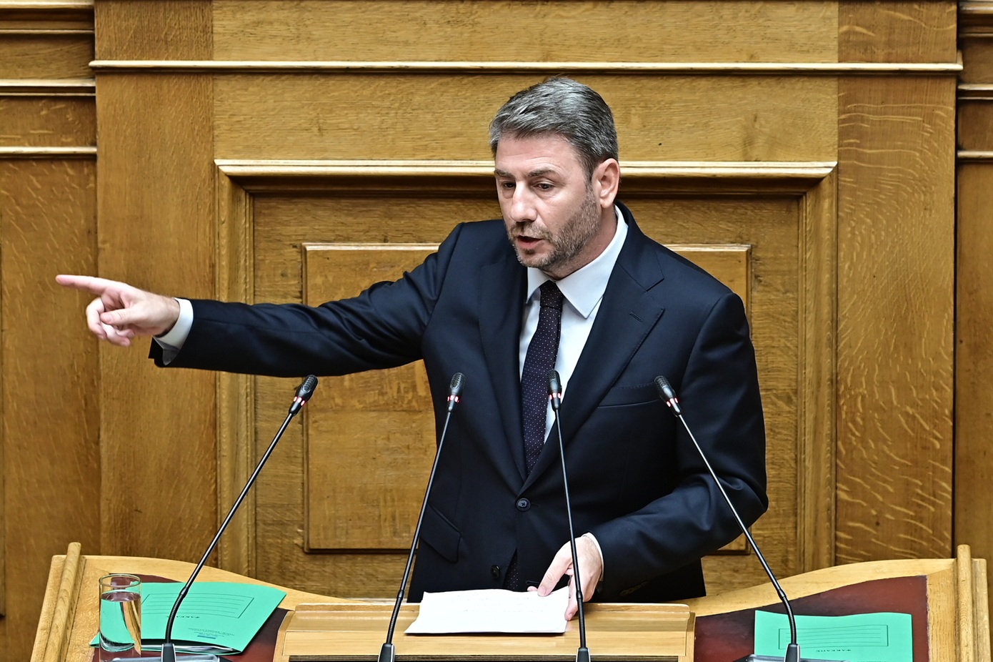 Έντονη αντίδραση Ανδρουλάκη για τη διαδικασία στη Βουλή: «Αρνούμαστε να αναγνωρίσουμε το αποτέλεσμα»