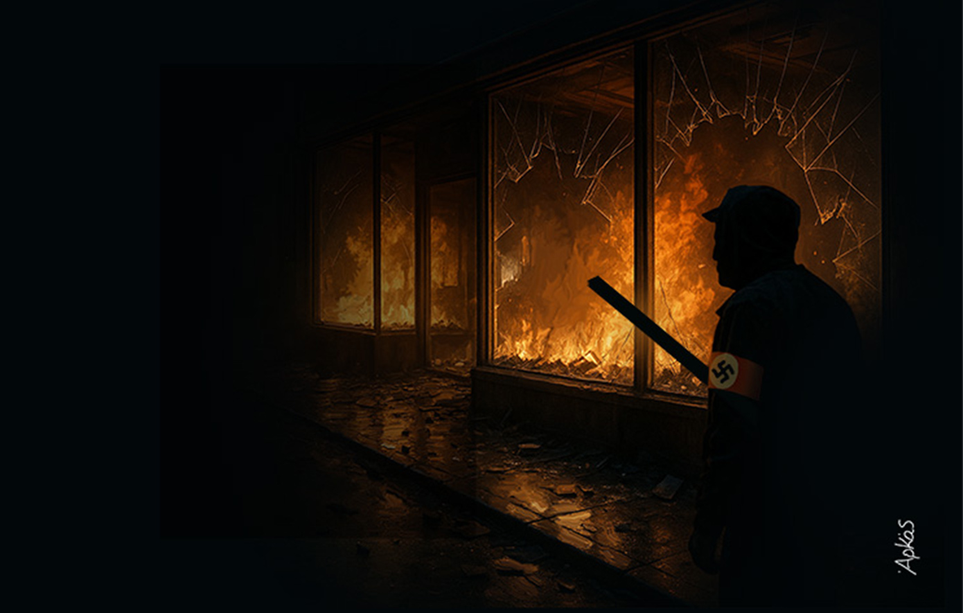 «Η Νύχτα των Κρυστάλλων ως ακτιβισμός», γράφει ο Αρκάς και ξεσηκώνει αντιδράσεις